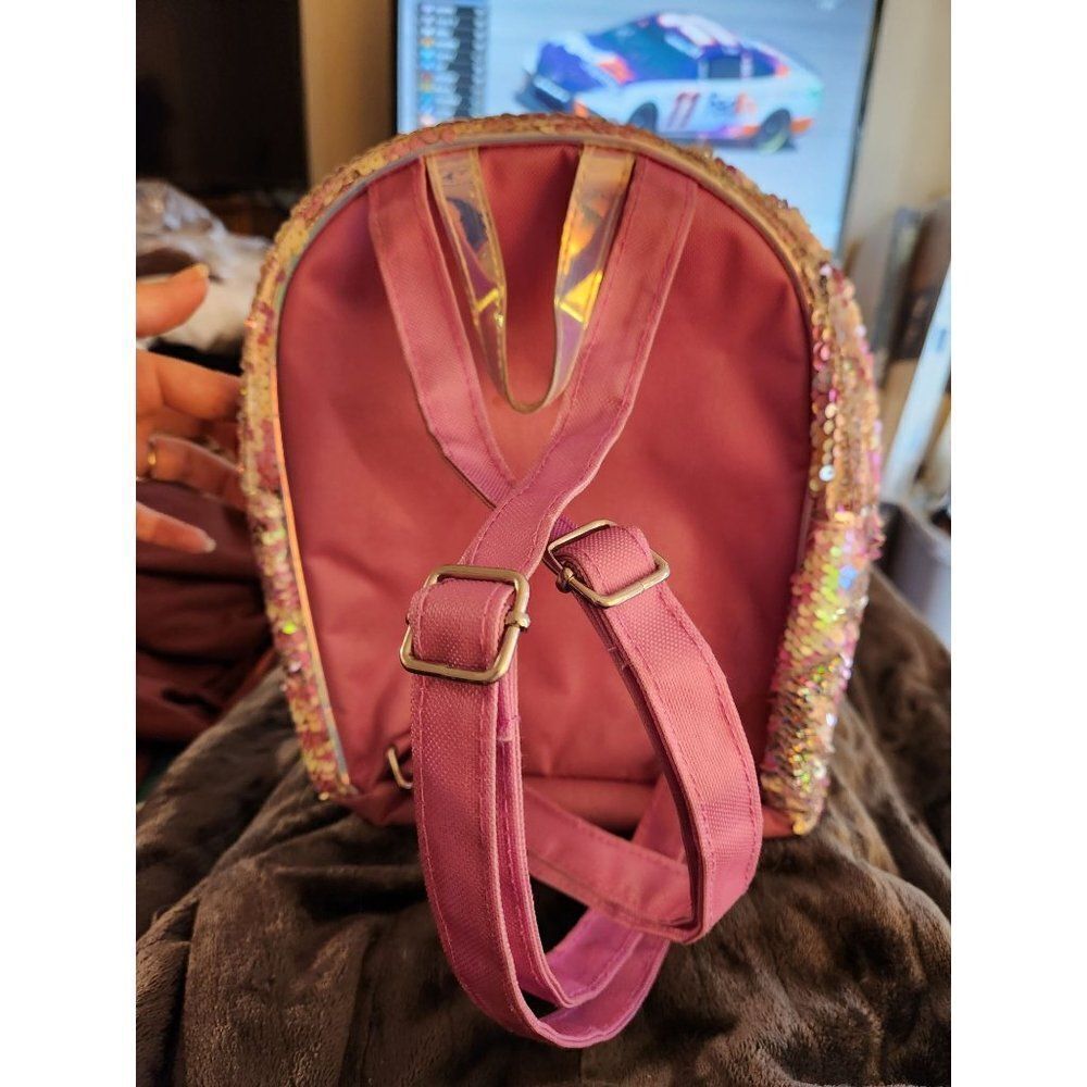 Pink Justice backpack  - Picture 5 of 10